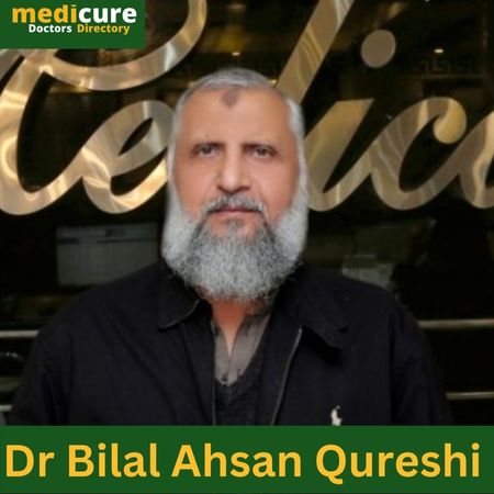 Prof Dr Bilal Ahsan Qureshi Cardiologist is the best Cardiologist in Multan With M.B.B.S and F.C.P.S ( Cardiology) practice at Medicare Hospital Multan