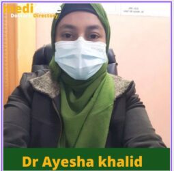 Dr Ayesha Khalid Dermatologist