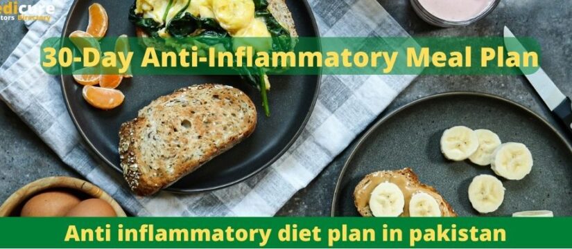 Anti-inflammatory diet plan in Pakistan