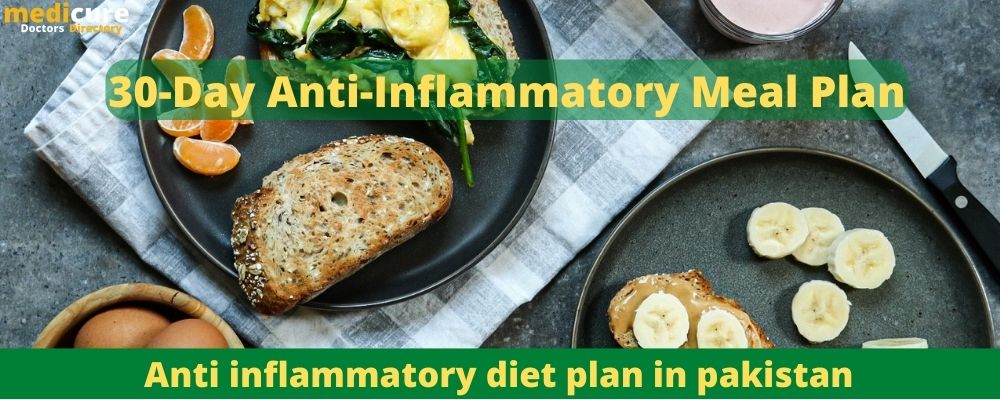 Anti-inflammatory diet plan in Pakistan