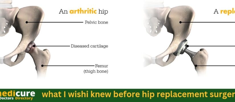 What I wish I knew before hip replacement surgery