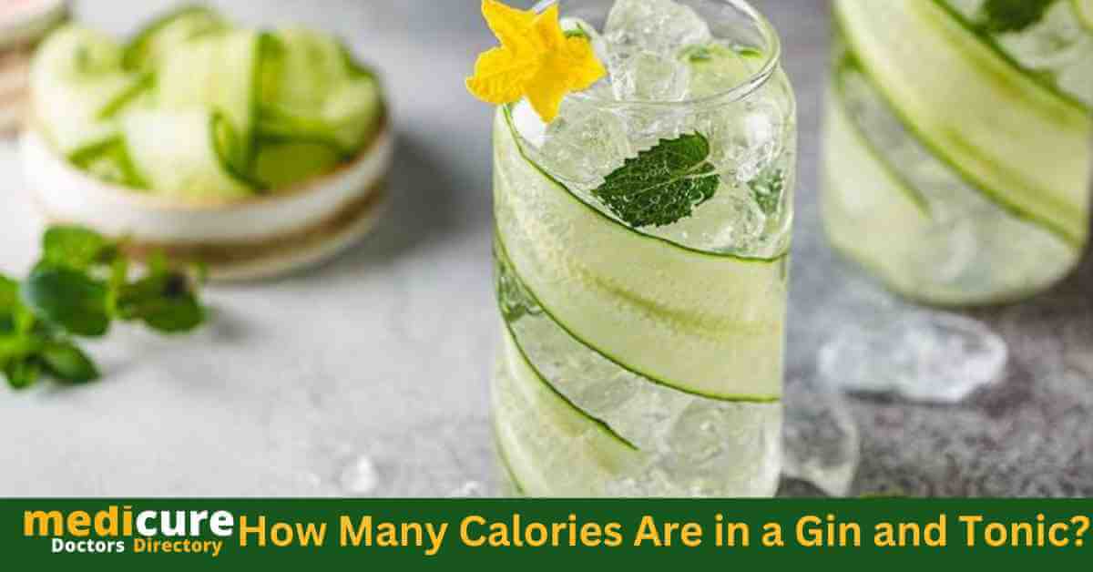How Many Calories Are in a Gin and Tonic